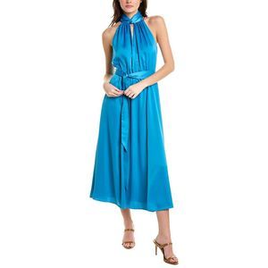 Anne Klein | Dresses | Anne Klein Twisted Halter Midi Dress | Poshmark